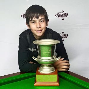 Kennith Hinton - 2024 QLD U15 Snooker Champion